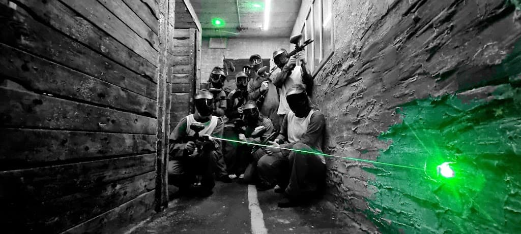 indoor paintball bullseye