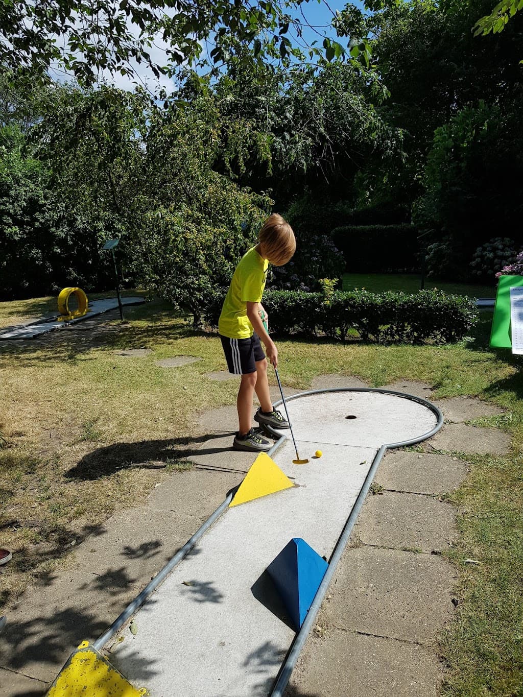 Mini golfbaan
