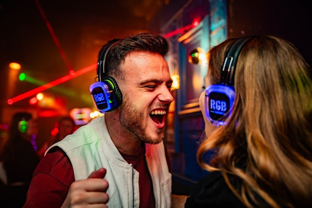 RGB Silent Disco Bar